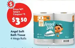 Family Dollar Angel Soft Bath Tissue offer