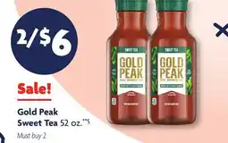 Family Dollar Gold Peak Sweet Tea offer