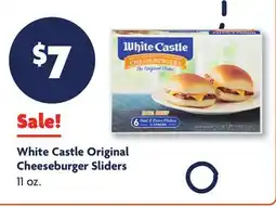 Family Dollar White Castle Original Cheeseburger Sliders offer