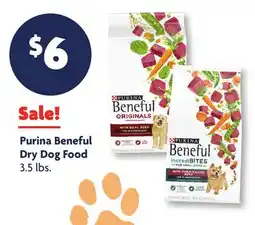 Family Dollar Purina Beneful Dry Dog Food offer