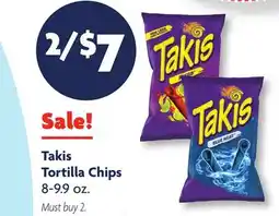 Family Dollar Takis Tortilla Chips offer