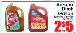 Supremo Foods Inc Arizona Drink Gallon offer