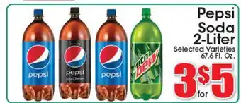 Supremo Foods Inc Pepsi Soda offer