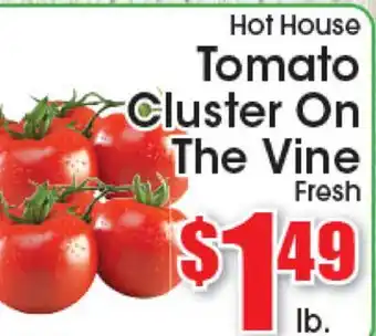 Supremo Foods Inc Hot House Tomato Cluster On The Vine offer
