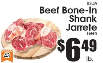 Supremo Foods Inc Beef Bone-In Shank offer