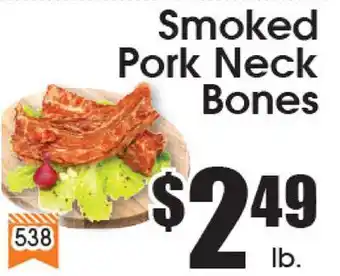 Supremo Foods Inc Smoked Pork Neck Bones offer
