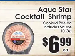 Supremo Foods Inc Aqua Star Cocktail Shrimp offer
