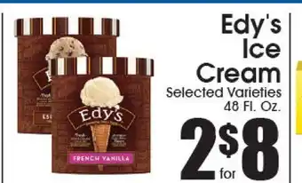 Supremo Foods Inc Edy's Ice Cream offer