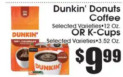 Supremo Foods Inc Dunkin' Donuts Coffee offer