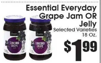 Supremo Foods Inc Essential Everyday Grape Jam OR Jelly offer