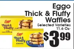 Supremo Foods Inc Eggo Thick & Fluffy Waffles offer