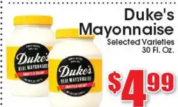 Supremo Foods Inc Duke's Mayonnaise offer
