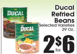 Supremo Foods Inc Ducal Refried Beans offer