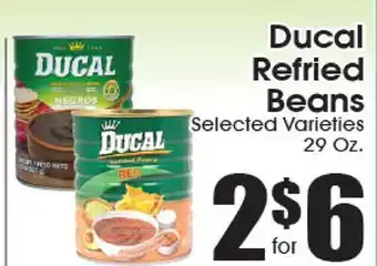 Supremo Foods Inc Ducal Refried Beans offer