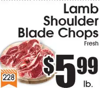 Supremo Foods Inc Lamb Shoulder Blade Chops offer