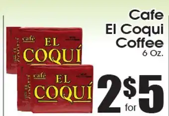 Supremo Foods Inc Cafe El Coqui offer