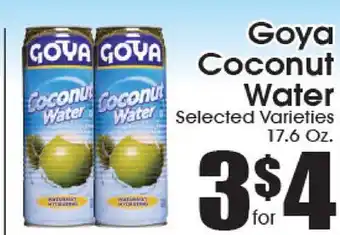 Supremo Foods Inc Goya Coconut Water offer