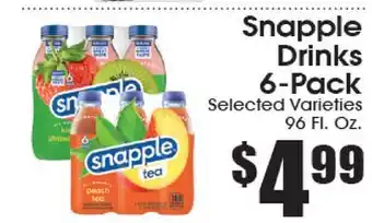 Supremo Foods Inc Snapple Drinks offer