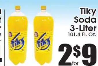 Supremo Foods Inc Tiky Soda offer