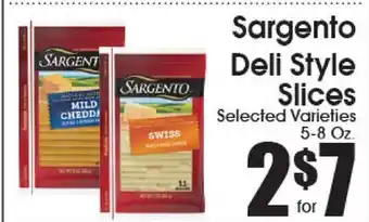 Supremo Foods Inc Sargento Deli Style Slices offer