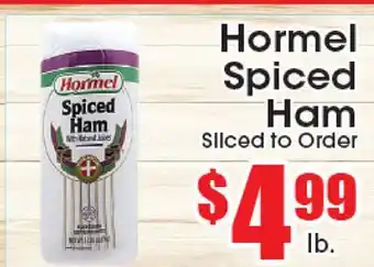 Supremo Foods Inc Hormel Spiced Ham offer