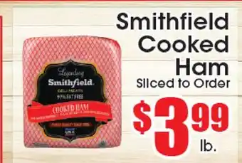 Supremo Foods Inc Smithfield Cooked Ham offer
