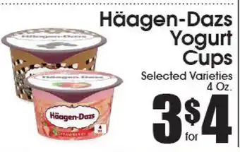 Supremo Foods Inc Häagen-Dazs Yogurt Cups offer