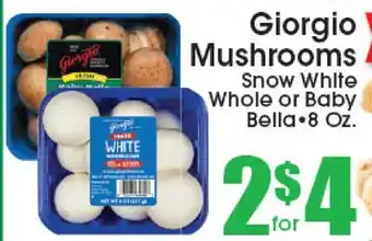 Supremo Foods Inc Giorgio Mushrooms offer