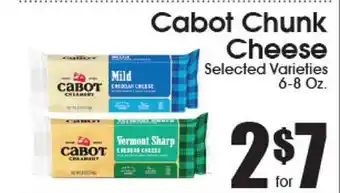 Supremo Foods Inc Cabot Chunk Cheese offer