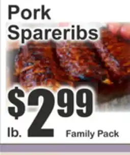 Key Food Pork Spareribs offer