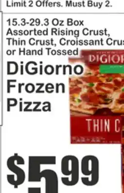 Key Food DiGiorno Frozen Pizza offer