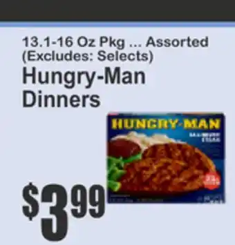 Key Food Hungry-Man Dinners offer