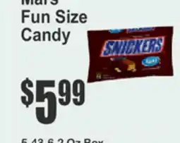 Key Food Mars Fun Size Candy offer