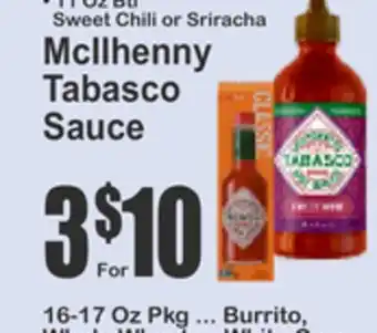 Key Food McIlhenny Tabasco Sauce offer