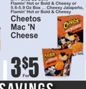 Key Food Cheetos Mac 'N Cheese offer