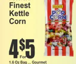 Key Food Assorted Finest Kettle Corn offer