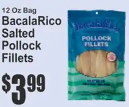 Key Food 12 Oz Bag BacalaRico Salted Pollock Fillets offer