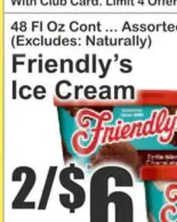 Key Food Friendly's Ice Cream offer