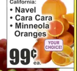 Key Food California Oranges offer