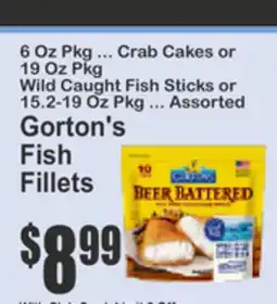 Key Food Gorton's Fish Fillets offer
