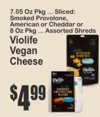 Key Food Violife Vegan Cheese offer