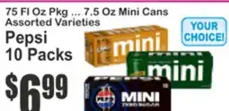 Key Food Pepsi 10 Packs offer