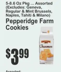 Key Food Pepperidge Farm Cookies offer
