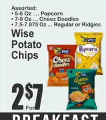 Key Food Wise Potato Chips offer