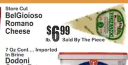 Key Food Store Cut BelGioioso Romano Cheese offer