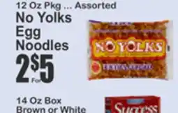 Key Food No Yolks Egg Noodles offer