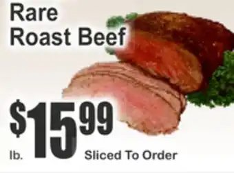 Key Food Rare Roast Beef offer