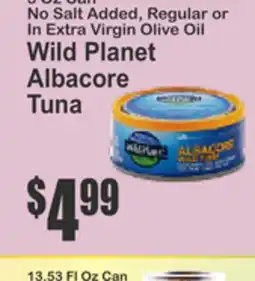 Key Food Wild Planet Albacore Tuna offer