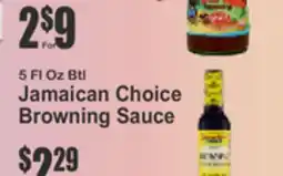 Key Food 5 Fl Oz Btl Jamaican Choice Browning Sauce offer