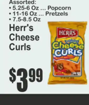 Key Food Herr's Cheese Curls offer